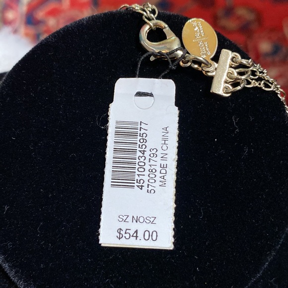 WHBM Red Beaded Necklace - Picture 5 of 6